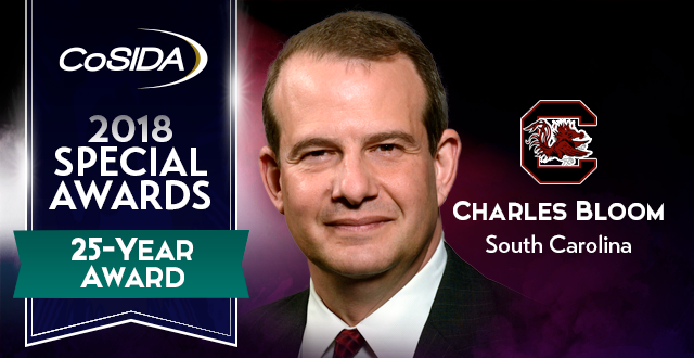 Special Awards Salute: Charles Bloom (South Carolina), 25-Year Award
